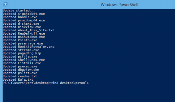 Windows PowerShell 2016 05 10 23 41 59 600x348 - How To Update All Sysinternals Tools Automatically