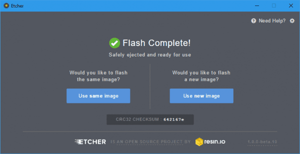 Etcher final page 600x308 - Etcher to Burn Images to SD Cards & USB Drives with Ease on Windows and Linux Systems