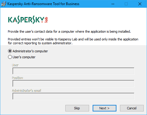 Kaspersky Anti Ransomware Installation Admin mode - Kaspersky Released A Free Anti-Ransomware Tool for Business