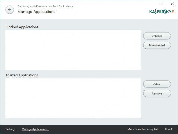 Kaspersky Anti Ransomware Tool for Business more applications 600x452 - Kaspersky Released A Free Anti-Ransomware Tool for Business