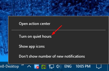 Windows 10 Notification quiet hours - Windows 10 Tip: How To Turn On Quiet Hours Mode on Notifications