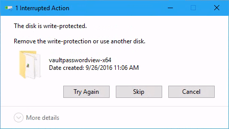 Disk Write Protected - How To Enable USB Write Protection on Windows 10