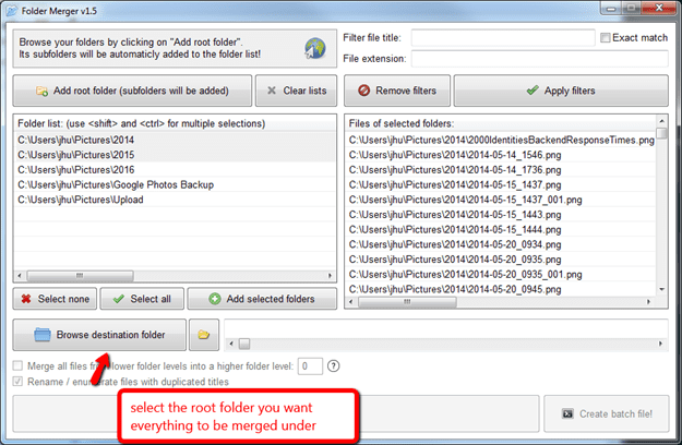 2016 11 25 1104 001 thumb - How To Flatten Nested Folder&ndash;Merge Nested Files Into One Root Folder