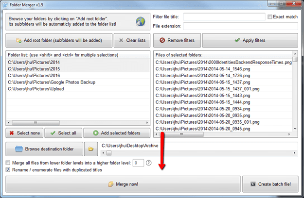 2016 11 25 1104 002 thumb - How To Flatten Nested Folder&ndash;Merge Nested Files Into One Root Folder