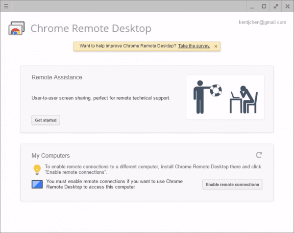 Chrome remote desktop enable 600x476 - 3 Free Tools to Remote Access Your Home PC without Changing Firewall Settings