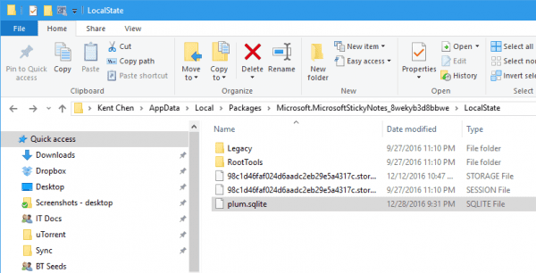Windows 10 Sticky Notes plum file 600x306 - Where are Sticky Notes Saved in Windows 10 and How To Backup and Restore Them