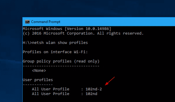 Netsh wifi profiles 600x350 - How To Change Wi-Fi Network Connection Priority in Windows 10