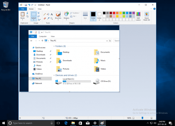 2017 03 28 1549 600x431 - Windows + Shift + S New Way To Take Screenshots - Windows 10 Creators Update