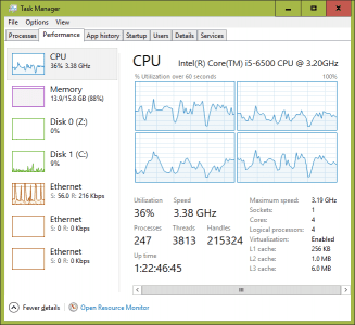 Windows 10 Quick Tip: How To Display All CPU Cores Performance in Task ...