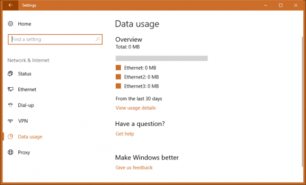 Settings Network Data Usage 600x363 - Windows 10 Tip: How To Reset Data Usage to Start Fresh