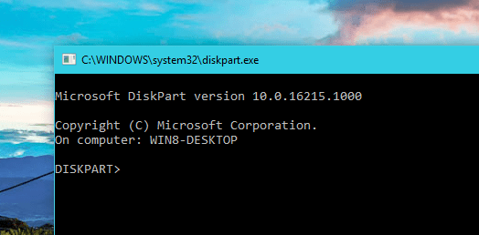 DiskPart mode - Windows Tip: How To Completely Wipe Out A Disk with DiskPart