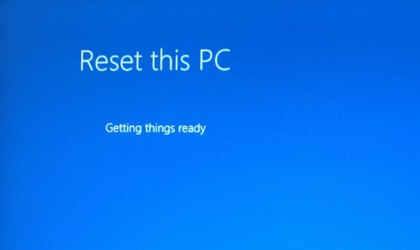 IMG 3009 600x358 - How To Bypass "we can't reset your PC while it's running on battery power"