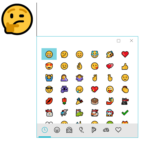 Windows 10 emoji new layout - How To Use Emoji Natively on Windows 10
