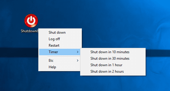 Shutdown8 - How Many Ways to Shut Down and Restart Your Windows 10 Computer