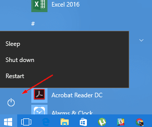 Windows 10 start menu power option - How Many Ways to Shut Down and Restart Your Windows 10 Computer