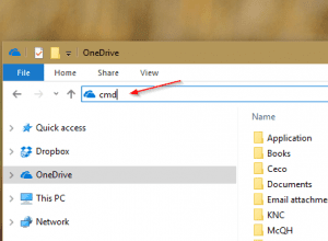 File Explorer - cmd on the address bar