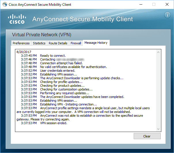 Cisco Security Mobility Client