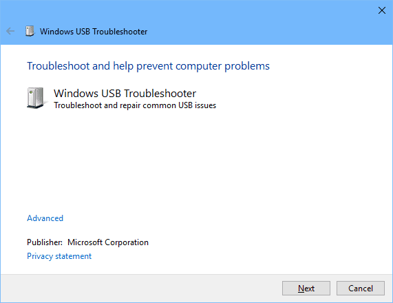 Windows USB Troubleshooter 2017 09 07 21 58 33 - How To Diagnose and Fix USB Drive Problems on Windows