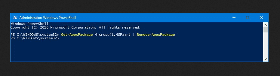 PowerShell remove Paint 3D app - How To Fix Paint 3D Not Available Error with Code 0x803F8001