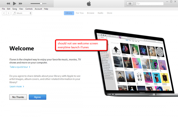 2018 02 25 1616 600x395 - How To Fix iTunes Launches With Welcome Screen Every Time
