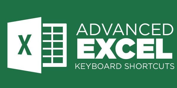 Excel Master Keyboard Shortcuts 600x300 - Excel Keyboard Shortcuts - Master Cheat Sheet