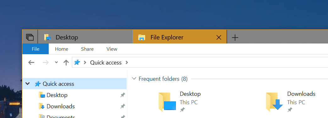 Tabs in File Explorer - How To Use New Tabs in File Explorer in Windows 10