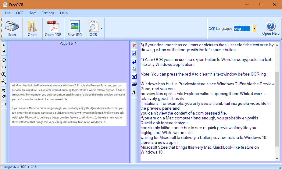 Imagem 10 - 5 maneiras OCR de extrair texto de imagens no Windows 10