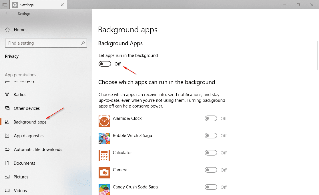 image 2 - Windows 10 Tip: How To Disable App from Running Background