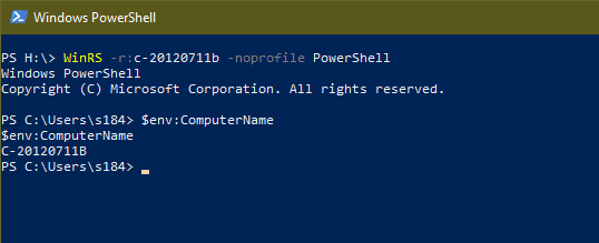 image 9 - How To Run PowerShell Command Line on A Remote Computer