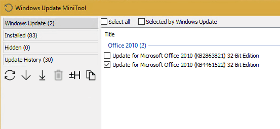 image 13 - Useful Free Tool - Windows Update MiniTool