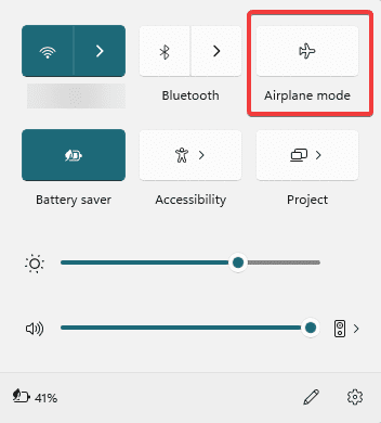 Airplane mode - WiFi Connection not Working on Windows 11