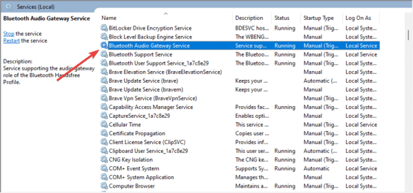 Bluetooth service 600x280 - Fix Windows 11 Bluetooth not Working