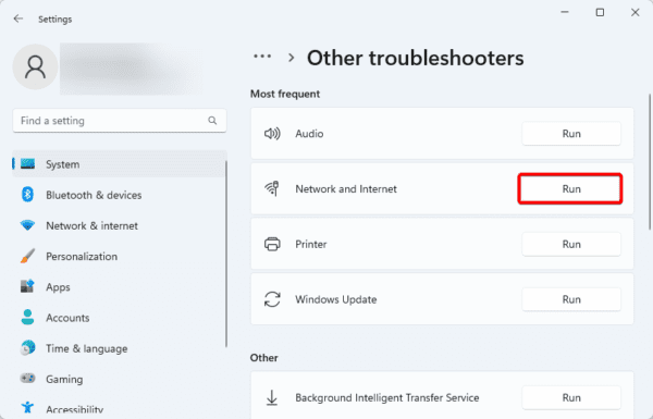 Network and internet troubleshooter 600x385 - DHCP is Not Enabled for Wi-Fi on Windows 11: Top Fixes