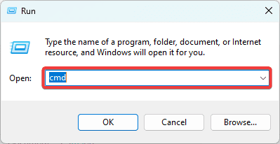Open CMD - LiveKernelEvent 144 Error on Windows 11: Top Fixes