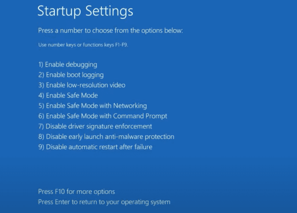 Safe Mode 600x430 - Top Fixes for System Thread Exception Not Handled BSOD on Windows 11