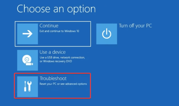 Troubleshoot 3 - 0xc000000e - Your PC Needs to be Repaired: Fixed