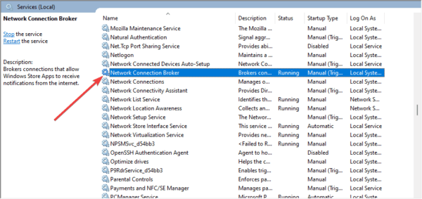 network connection broler 600x283 - WiFi Connection not Working on Windows 11