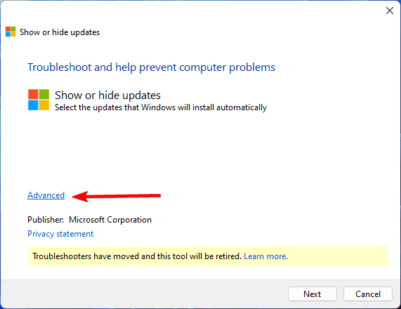 Advanced 1 - Best Fixes for Install Error - 0x80070643 on Windows 11