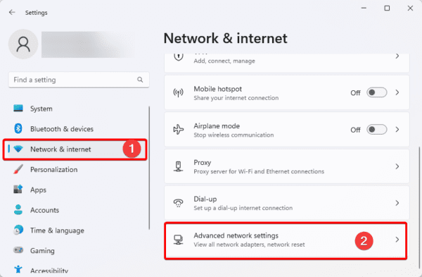 Advanced network settings 2 600x393 - Easy Ways to Check Your Network Connection Status and Details on Windows 11