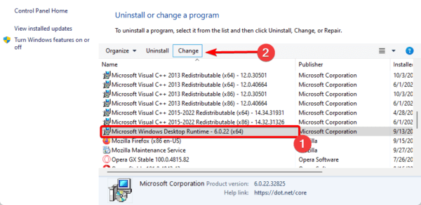 App change option 600x293 - Best Fixes for Install Error - 0x80070643 on Windows 11