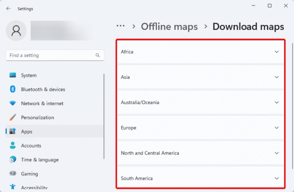 Map continents 600x393 - Complete Guide to Download and Use Maps Offline on a Windows 11 Device