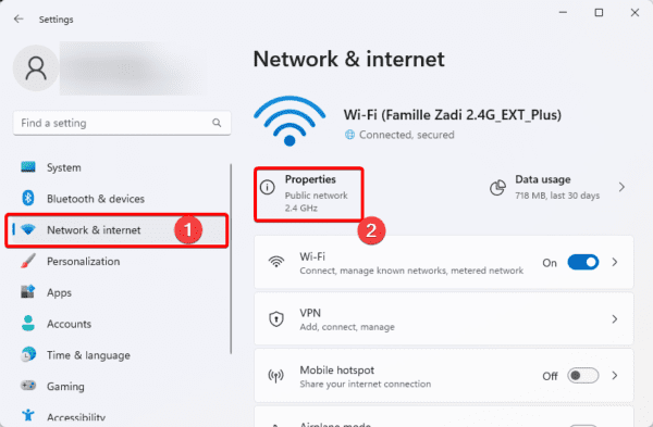 Network Properties 600x393 - Easy Ways to Check Your Network Connection Status and Details on Windows 11