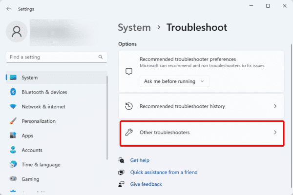 Open other troubleshooters 600x400 - Internet Keeps Disconnecting During Gameplay: Top Fixes