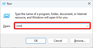 Opening cmd - How to Fix Windows 11 Error Codes 2502 &amp; 2503
