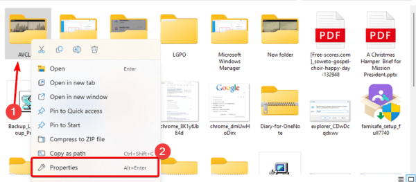 Properties 3 600x263 - Top Ways to Show the Size of a Folder on Windows 11