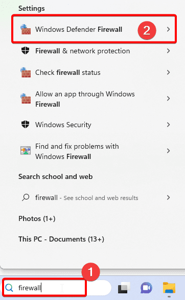 Windows defender firewall - How to Fix Error Code 30174-4 When Installing Microsoft Office