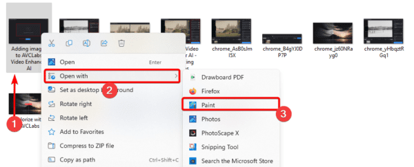 open Paint 600x243 - Top Ways to Crop an Image on Windows 11
