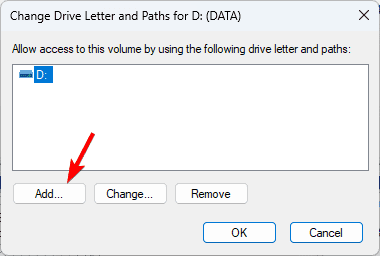 Add drive letter - Restore Individual Files From Windows Backup: Best Methods
