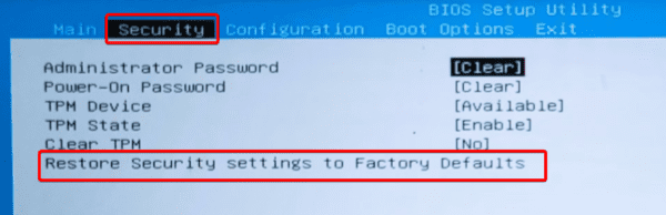 Defaults 600x194 - Windows 11 Secure Boot is Greyed Out: Top Fixes