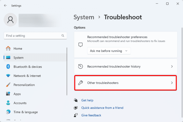 Other toubleshooters 600x400 - Best Fixes for Installation Error 0xc1900101 0x20017